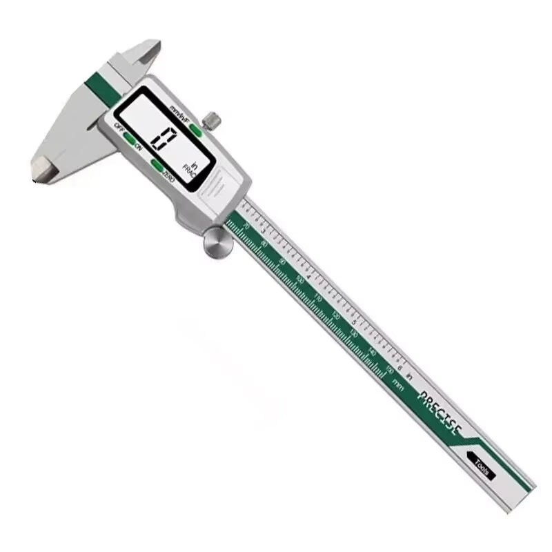 ET50 150Mm Digital Caliper Stainless Steel Fraction / MM / Inch 0.01Mm High Precision for Mechanical Components Measure