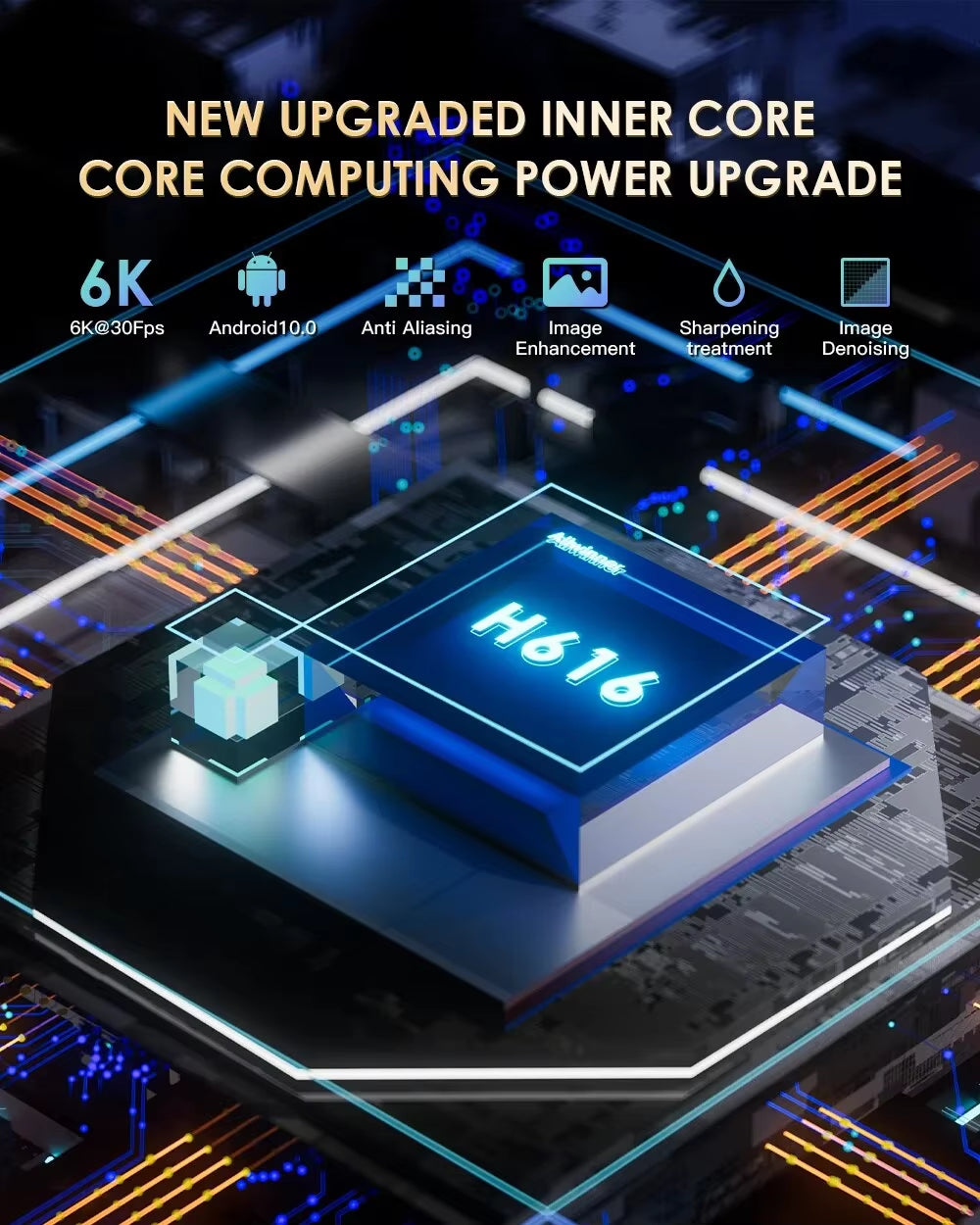 H20PRO Smart TV Box Wifi6 Android 10 6K 4K 3D Media Player TV Box Android 2.4G&5G WIFI Very Fast 1080P Set Top Box