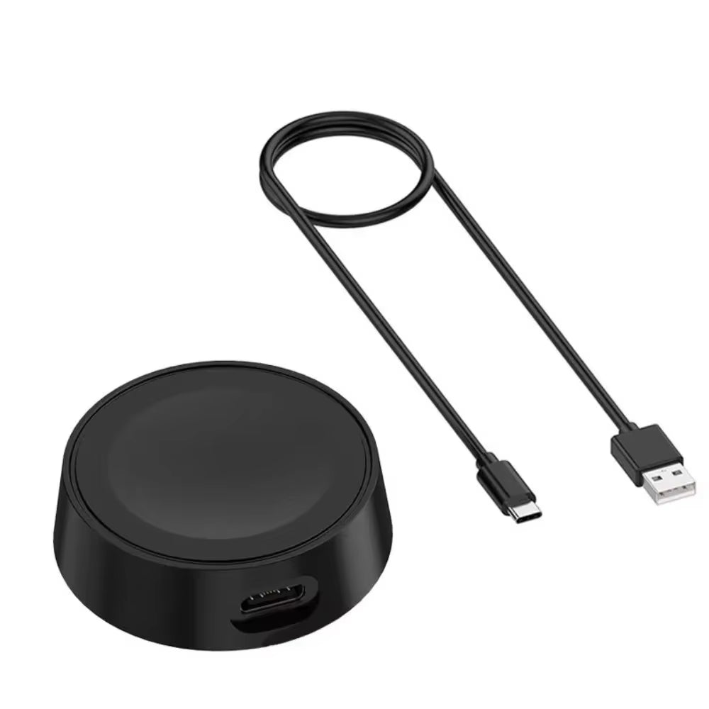 Desktop Watch Wireless Charger Cable Type C Keychain for Samsung Galaxy Watch 7 6 5 Classic Pro 4 3 Active 2 Fast Charging Dock